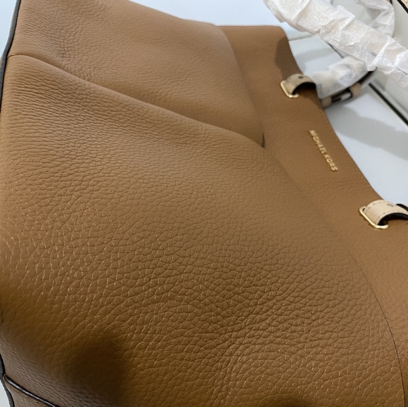 Michael kors Bedford pebbled leather tote med bag MK - Picture 12 of 16